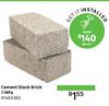 Cement Stock Brick 7 MPA 81465382