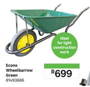 Econo Wheel Barrow Green 81493686