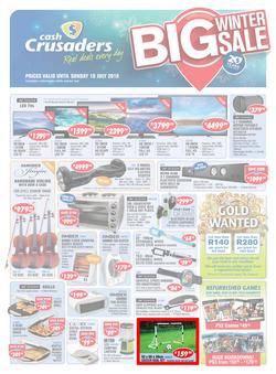 Cash Crusaders : Big Winter Sale (17 Jun - 10 Jul 2016), page 1