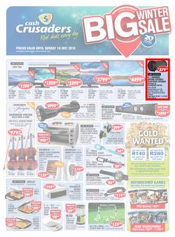 Cash Crusaders : Big Winter Sale (17 Jun - 10 Jul 2016), page 1