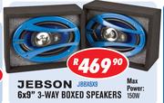 Jebson 6x9" 3 Way Boxed Speakers JBBX6X9