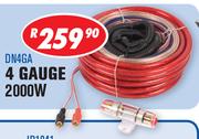 Dixon Amplifier Installation Kits 4 Gauge 2000W DN4GA