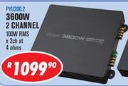 Dixon Car Amplifiers 3600W 2 Channel PYU200.2