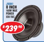 Jebson Car Subwoofers 8" 160W Max Power 80W RMS JB0841