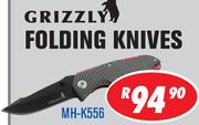Grizzly Folding Knives MH-K556