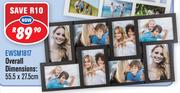 Multi Photo Frames Overall Dimensions 55.5x27.5Cm EWSM1817