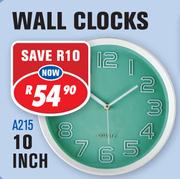 Wall Clocks 10" A215