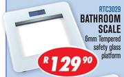 Amber Digital Bathroom Scale RTC3029