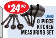 Kitchen 8 Piece Measuring Set 100200