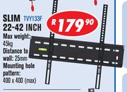 Flush Mount Slim 22-42" TVY133F