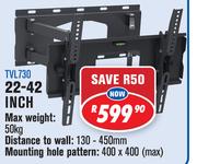 Pivoting Mounts 22-42" TVL730