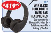 Dixon Wireless Bluetooth Over-Ear Headphones N12