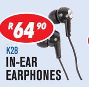 Dixon In-Ear Earphones K28