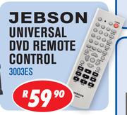 Jebson Universal DVD Remote Control 3003ES