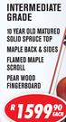 Sanchez Handmade Violins With Bow And Case Intermediate Grade 4/4 Size M700-4/4