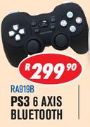 Rippa Game Controllers PS3 6 Axis Bluetooth RA919B