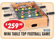 Mini Table Top Football Game 181229
