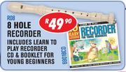 8 Hole Recorder R08