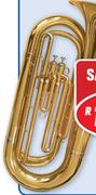Sanchez Quality Brass And Woodwind Instruments With Case 3 Valve Euphonium TSEU-532