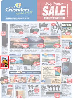 Cash Crusaders : Big Winter Sale (16 June - 9 July 2017), page 1