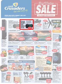 Cash Crusaders : Big Winter Sale (16 June - 9 July 2017), page 1