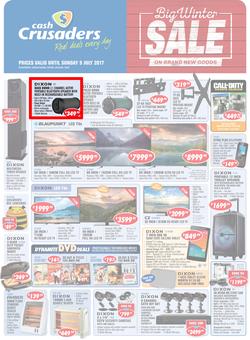 Cash Crusaders : Big Winter Sale (16 June - 9 July 2017), page 1