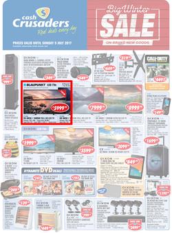 Cash Crusaders : Big Winter Sale (16 June - 9 July 2017), page 1