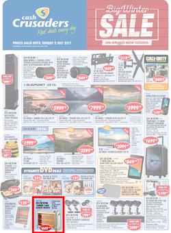 Cash Crusaders : Big Winter Sale (16 June - 9 July 2017), page 1