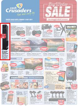 Cash Crusaders : Big Winter Sale (16 June - 9 July 2017), page 1