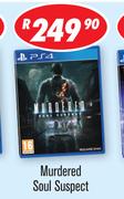 PS4 Murdered Soul Suspect