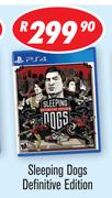 PS4 Sleeping Dogs Definitive Edition