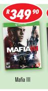 Xbox One Mafia III