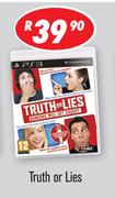 PS3 Truth Or Lies