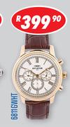 Aviator Digital & Analogue Watch 6811GWHT