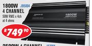 Jebson 1800W 4 Channel JB5004