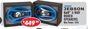 Jebson 6x9" 3 Way Boxed Speakers JBBX6X9