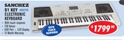 Sanchez 61 Key Electronic Keyboard ARK2176
