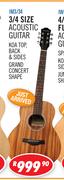 Sanchez 3/4 Size Acoustic Guitar IM3/34