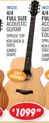 Sanchez 4/4 Full Size Acoustic Guitar IWC235