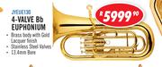 Jinyin 4-Valve Bb Tuba Euphonium JYTUE120
