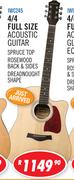 Sanchez 4/4 Full Acoustic Guitar IWC245