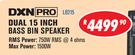 DXN Pro Dual 15 Inch Bass Bin Speaker LB215