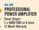 DXN Pro Professional Power Amplifier MA-400