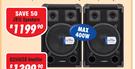 Jebson 12" DJ/PA Speakers(Pair) JB12