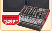 Dixon 6 Channel Powered Mixer With Bluetooth & USB Slot AMM1N16P