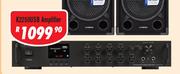 Dixon Integrated Stereo Amplifier With USB & SD Slots K2250USB