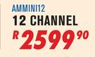 DXN Pro DSP Professional Mixers 12 Channel AMMINI12