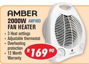 Amber 2000W Fan Heater AMFH03