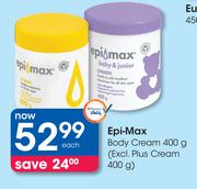 Epi-Max Body Cream-400g Each