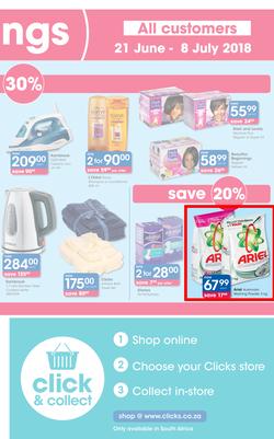 Clicks : You Pay Less (21 June - 22 July 2018), page 3
